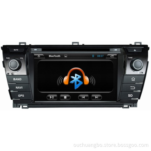 Ouchuangbo Android 4.2 DVD GPS Navi Radio Player Toyota Corolla 2014